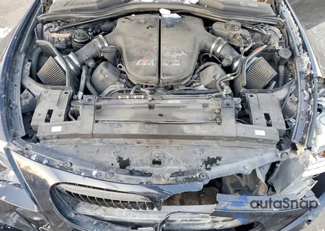 2010 BMW M6 z USA, uszkodzony, nr VIN WBSEK9C50ACY80508